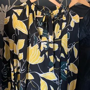 Floral print Halogen top